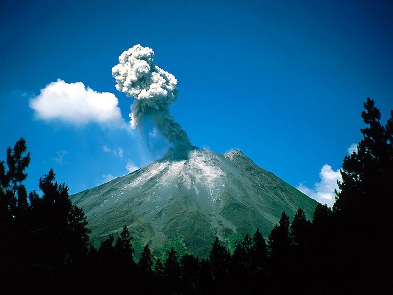 вулкана Аренал в Коста Рике