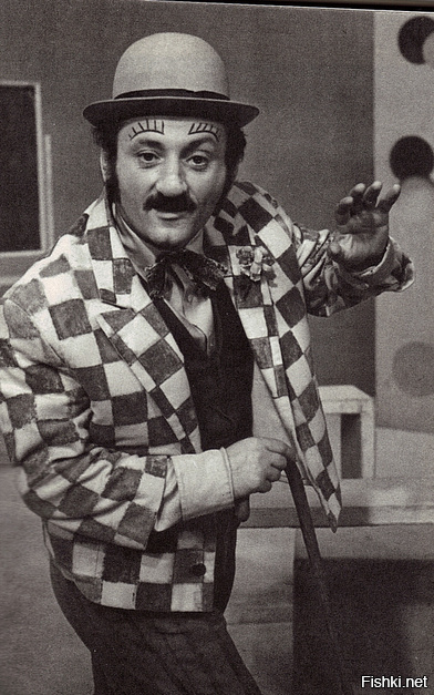 Семён Фарада в образа клоуна Сени из передачи "АБВГДейка"