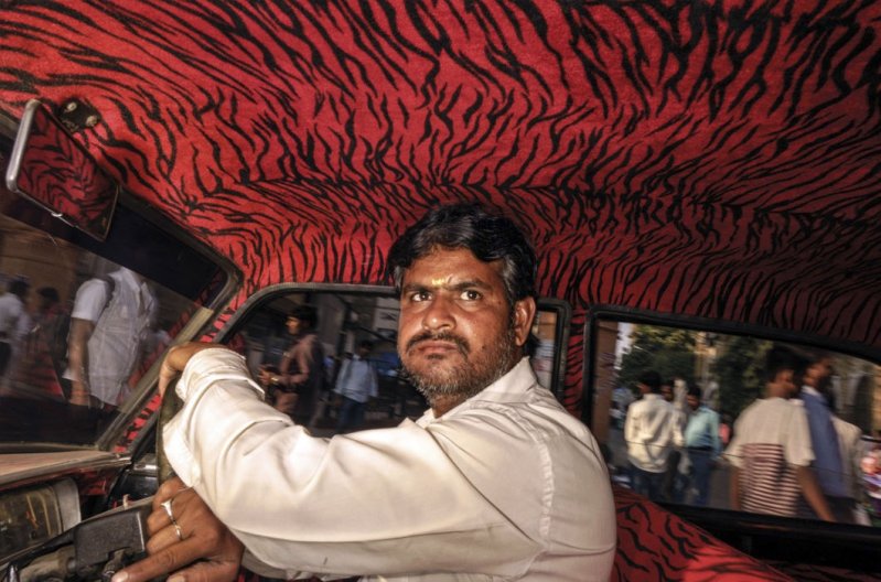 Фотографии таксистов в Мумбаи