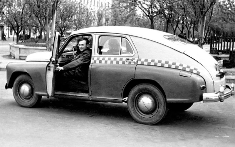 История cоветского такси в картинках