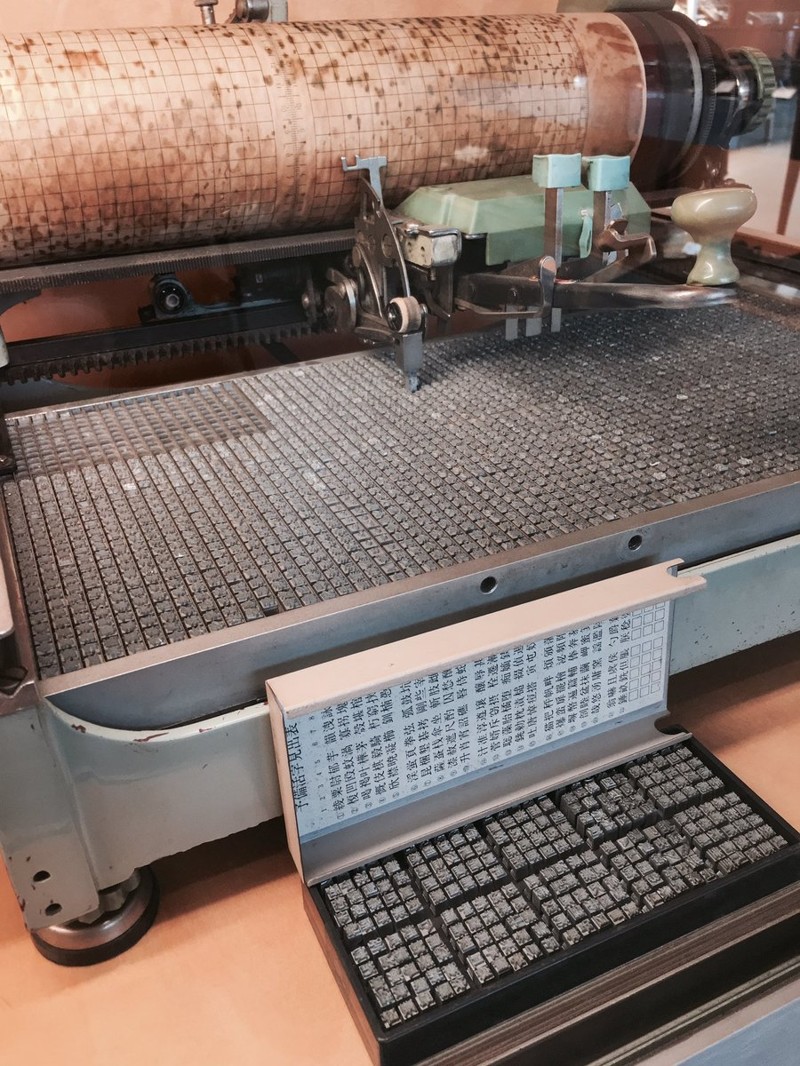 печатная машинка в китае