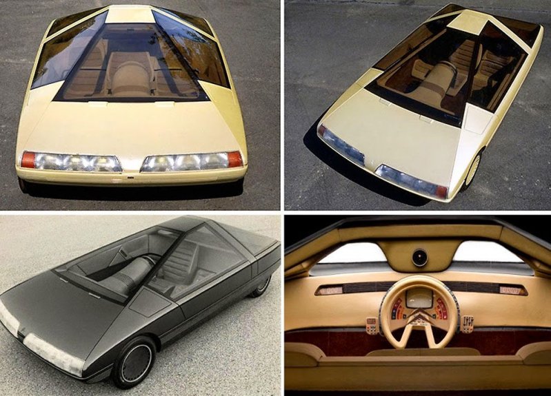 Интересные концептуальные автомобили 70-х и 80-х годов