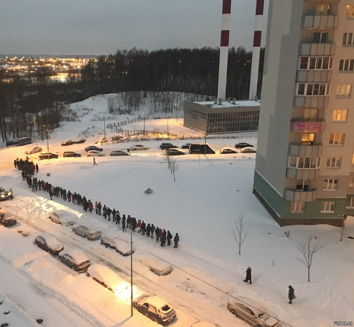 очередь на автобус в москве