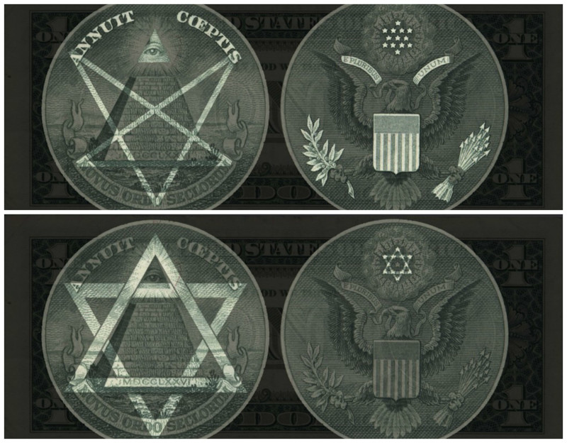 Символика и зашифрованные послания на некоторых банкнотах мира
