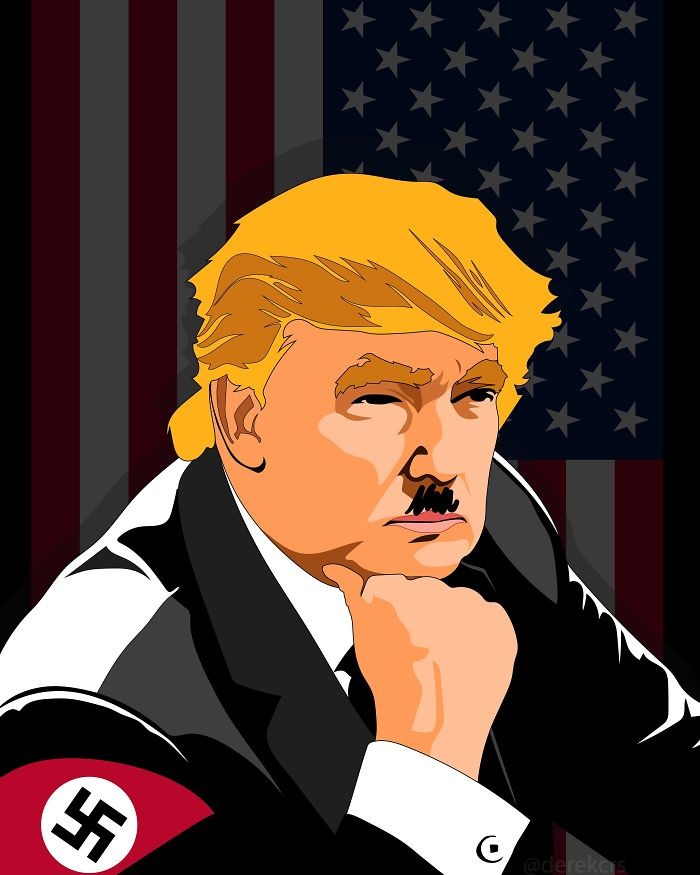 Победа Трампа глазами карикатуристов со всего света. Часть 2