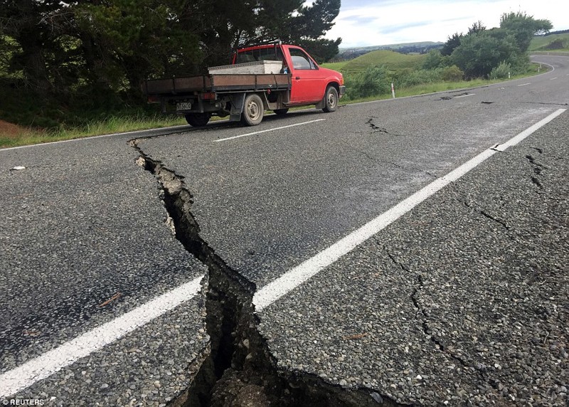 Землетрясения в новой зеландии