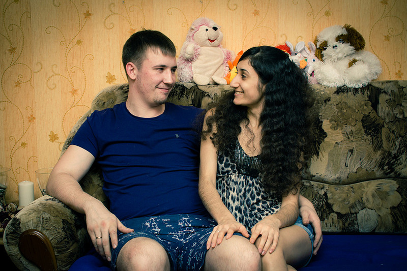 Светлана Маргарян (армянка, 22 года) и Андрей Ищенко (русский, 22 года) 
