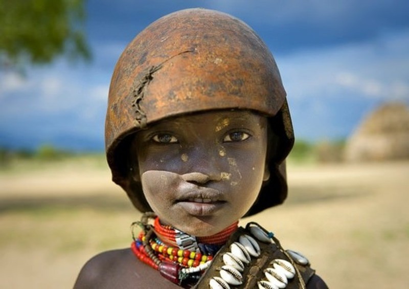 Ребенок из племени Эрбор, Эфиопия