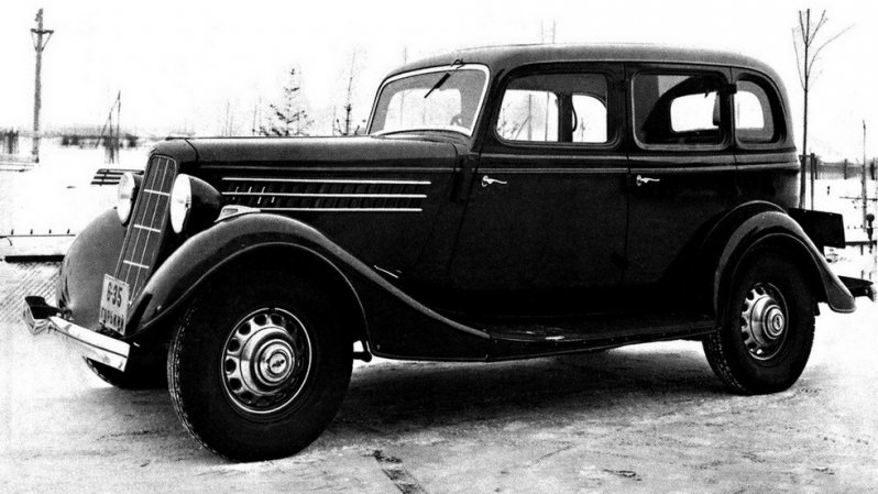 На фото: ГАЗ-М1 Предсерийный 1934