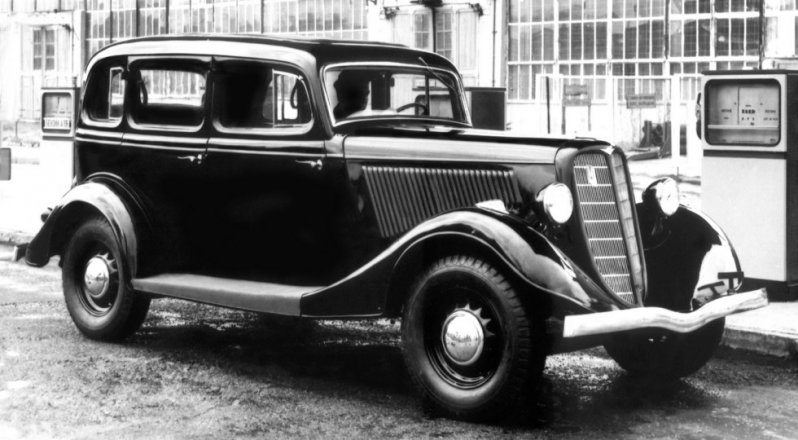 На фото: ГАЗ-М1 '1936-43