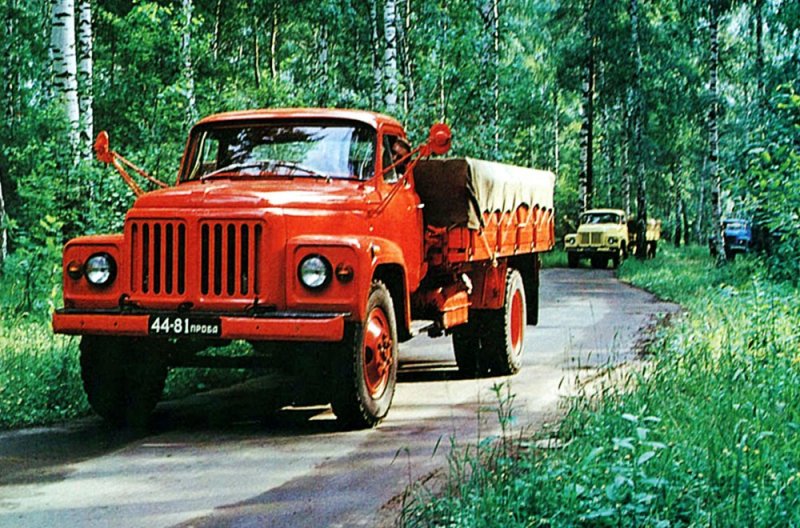 Вариант модернизации ГАЗ-53А 1977 год.
