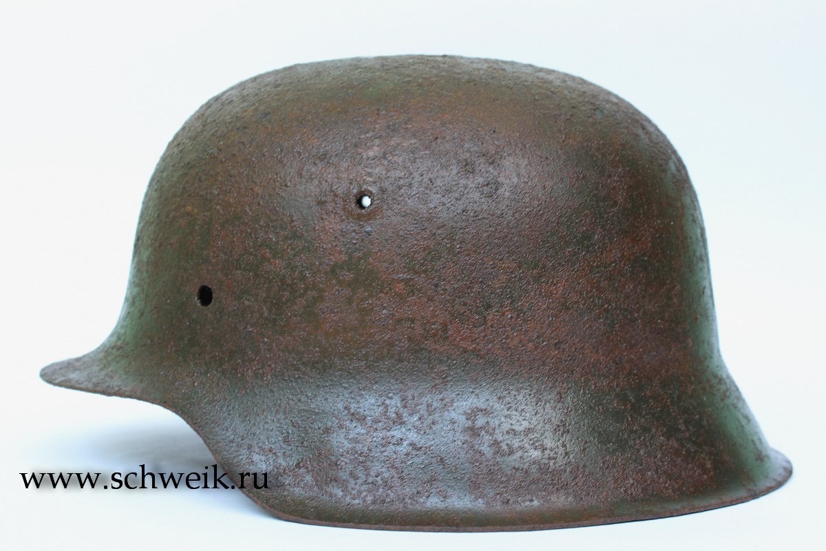 Как в оренбургской области называли каску. Немецкая каска с рожками. Стальной шлем м42. Развертка немецкой каски. Немецкая каска с рожками и защитой.