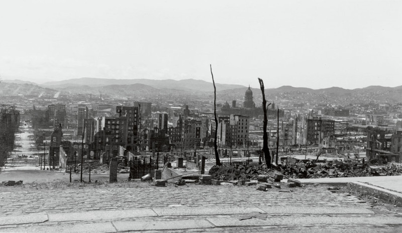 1906 год. Сан-Франциско, разрушенный землетрясением
