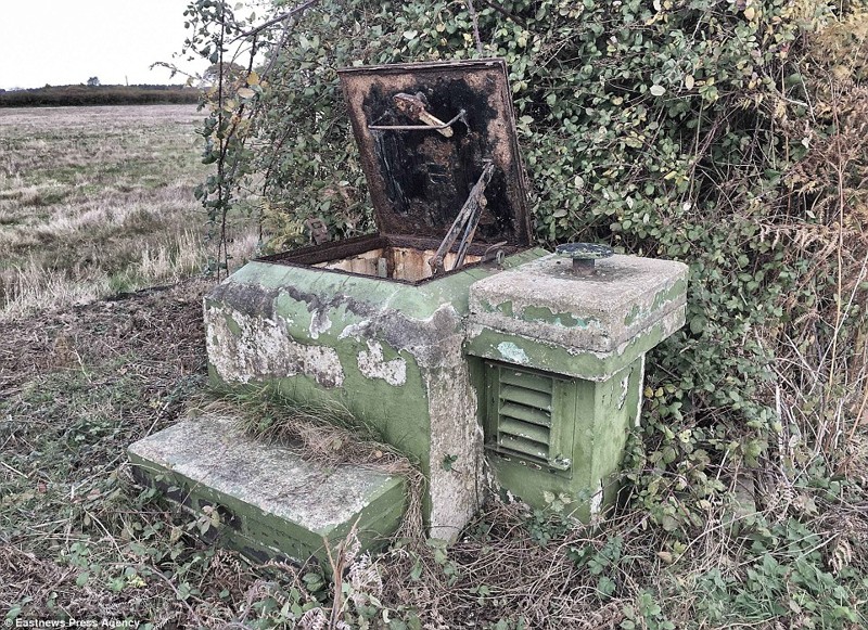 В Англии найден заброшенный бункер со всеми припасами для спасения от ядерной войны бункер, находка
