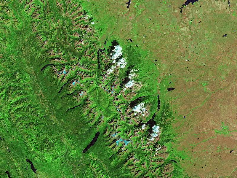 Исчезающие ледники в Национальном парке ледников, Монтана