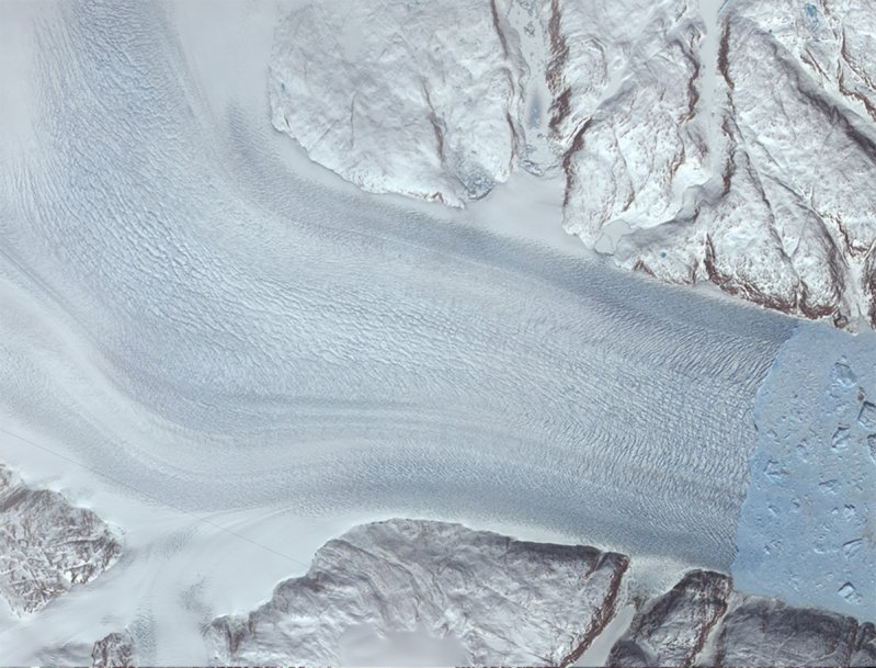 Таяние ледников, Гренландия  