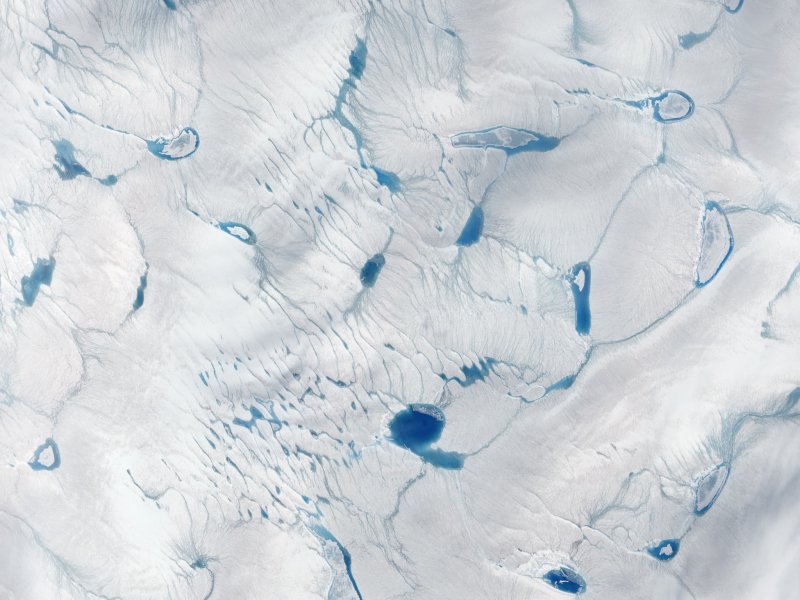 Раннее таяние льда, Гренландия