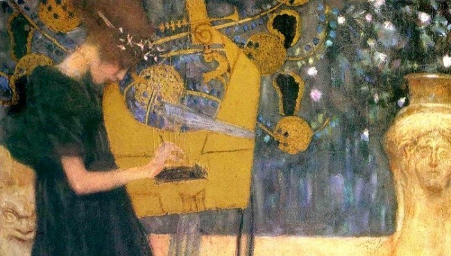 9. "Музыка", Густав Климт, 1895 г.