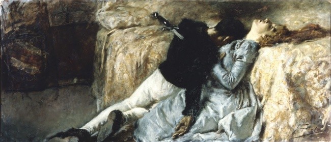 10. "Паоло и Франческа", Гаэтано Превиати, 1887 г.