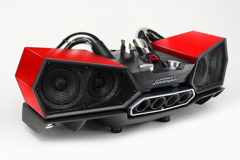 Компания Lamborghini превратила выпуск «Авентадора» в стереосистему
