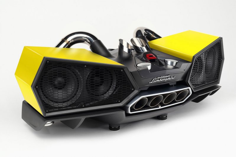 Компания Lamborghini превратила выпуск «Авентадора» в стереосистему