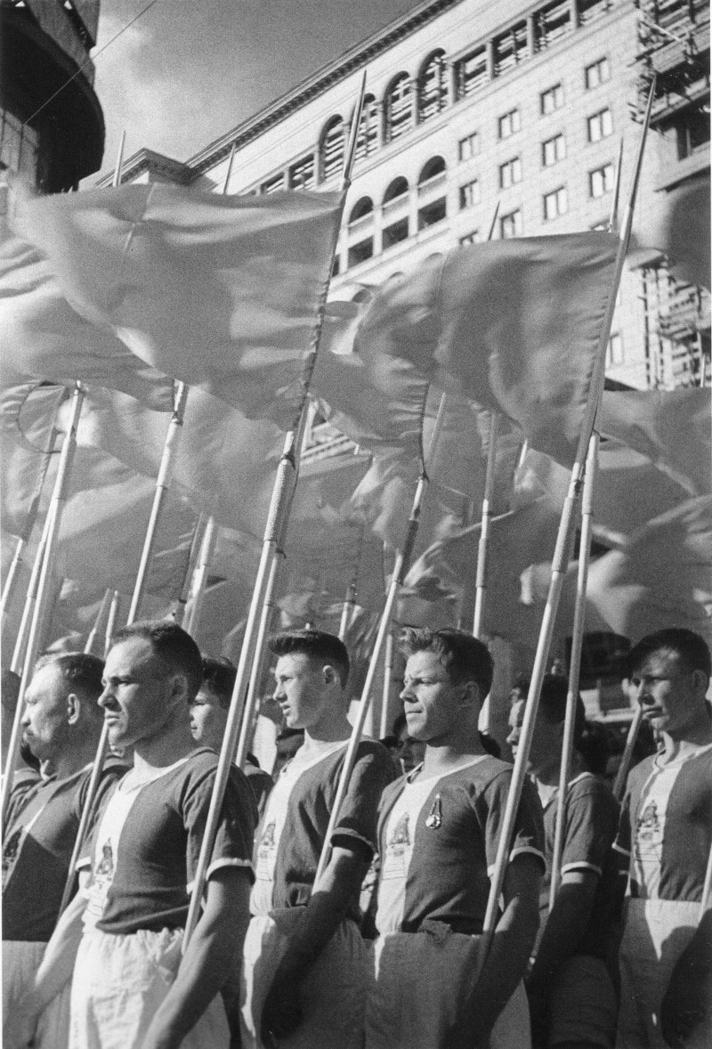 На параде в Москве, 1937 год