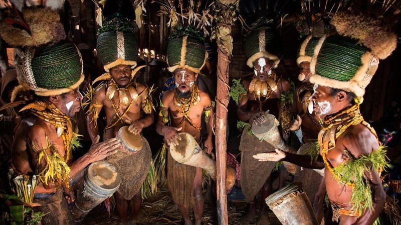 Племя Эторо из Папуа — Новой Гвинеи