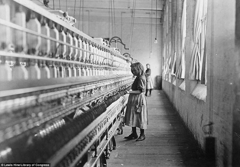 Детский труд в Южной Каролине, штат Массачусетс