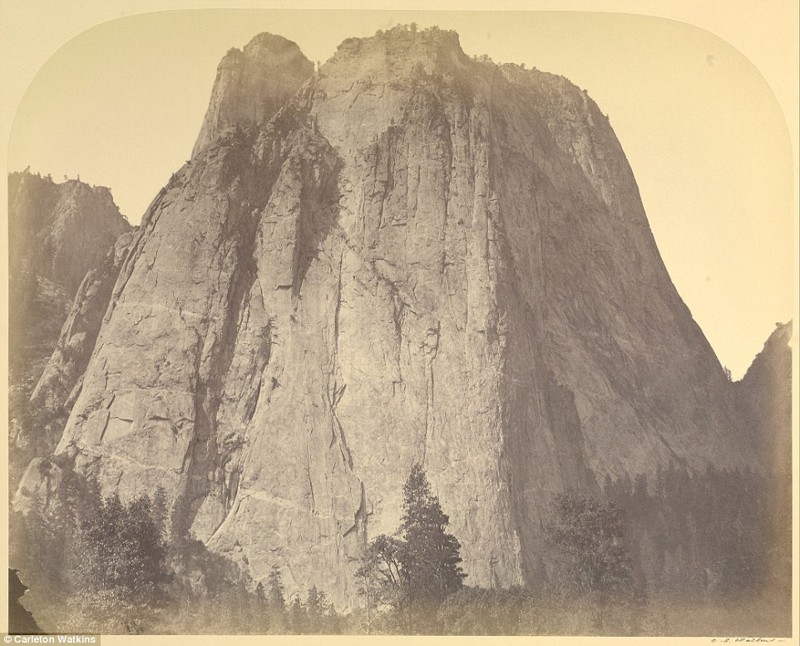 Пейзаж: фото Карлтона Уоткинса, 1861 год.  