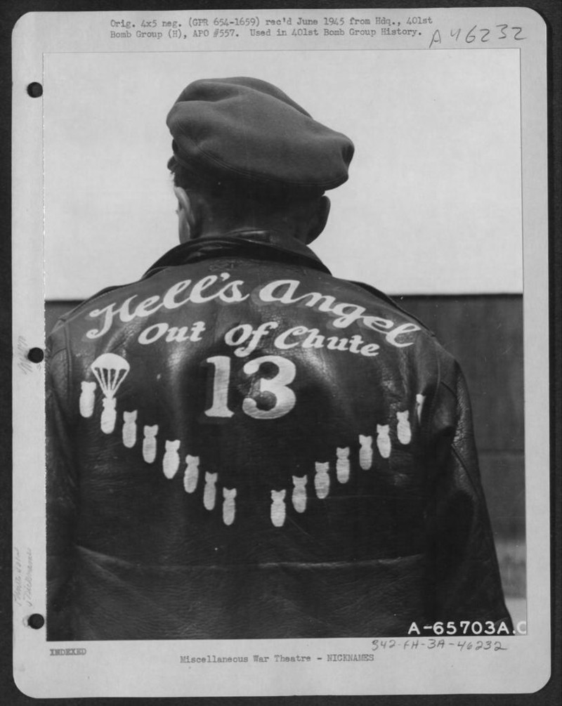 "Расписные" куртки американских пилотов Второй Мировой