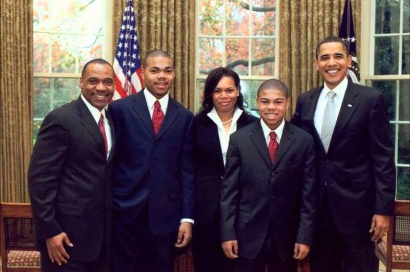 15. Рэпер Чэнс и президент Обама