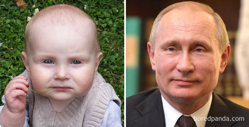 Мой сын похож на задумчивого Путина
