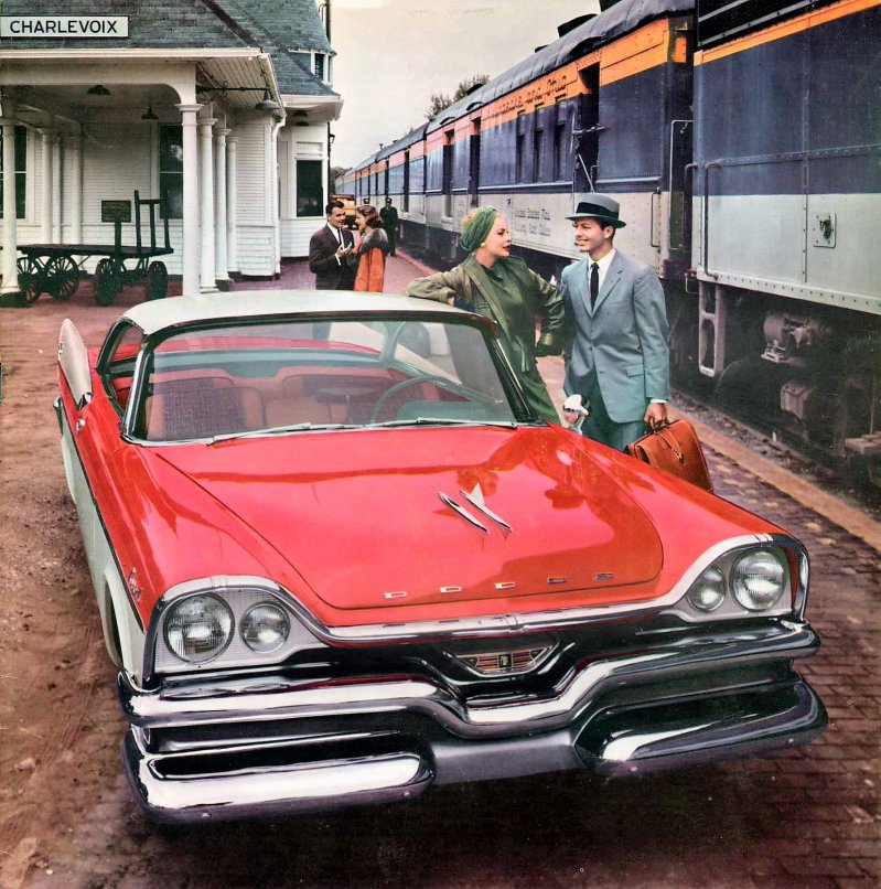  А для иллюстраций сегодня возьмём модели 1957 Dodge - один из успешнейших проектов Chrysler того года.