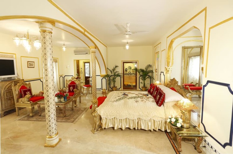 Raj palace hotel, Индия - президентские апартаменты за $45000