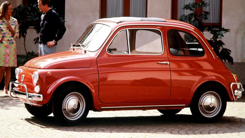 На фото: Fiat 500 ‘1968–1972