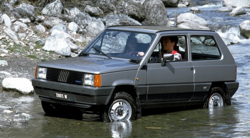 На фото: Fiat Panda 4x4 '1983–86