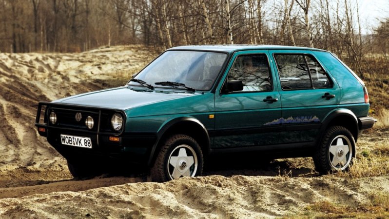 На фото: Volkswagen Golf Montana ‘1989