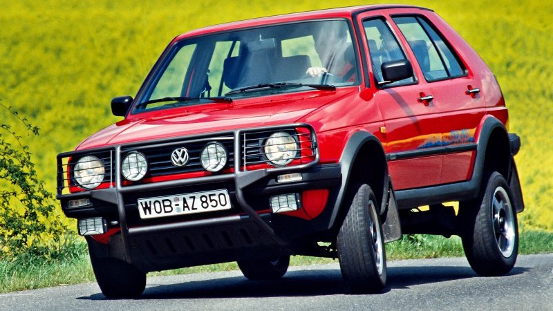 На фото: Volkswagen Golf Country ‘1990–1991