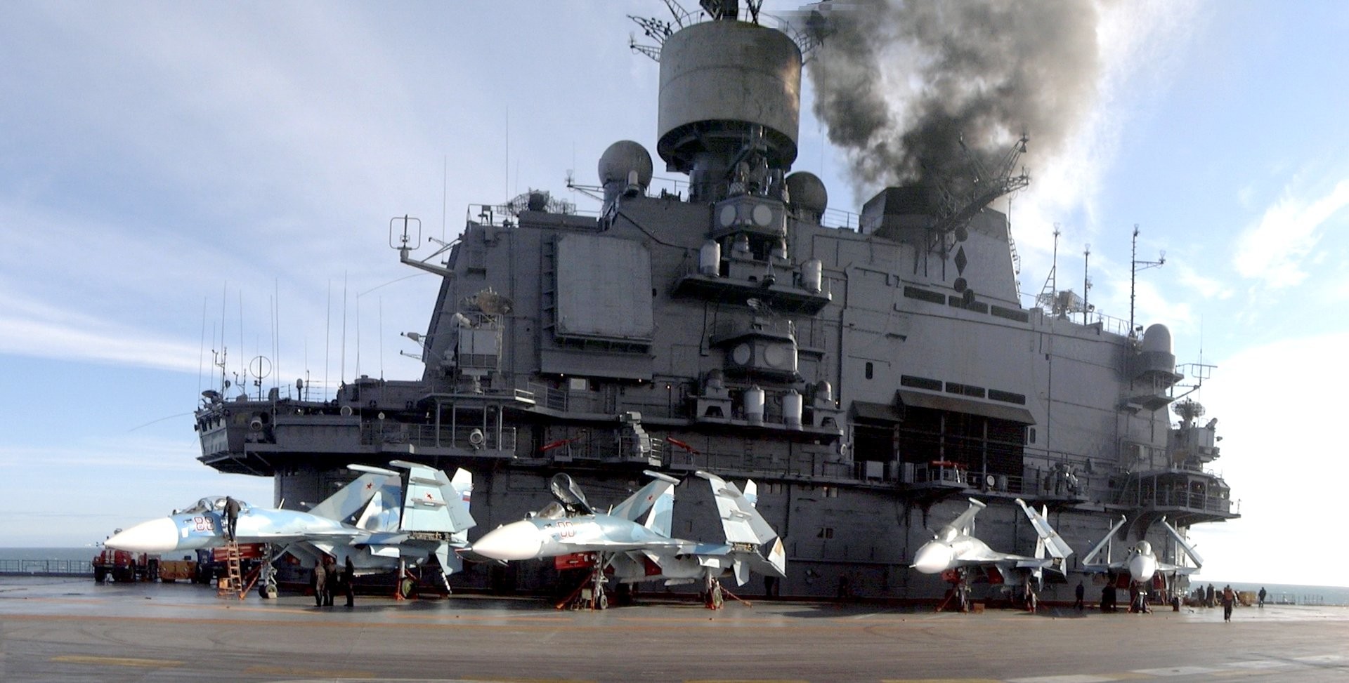 Авианесущем крейсере «Адмирал Кузнецов»