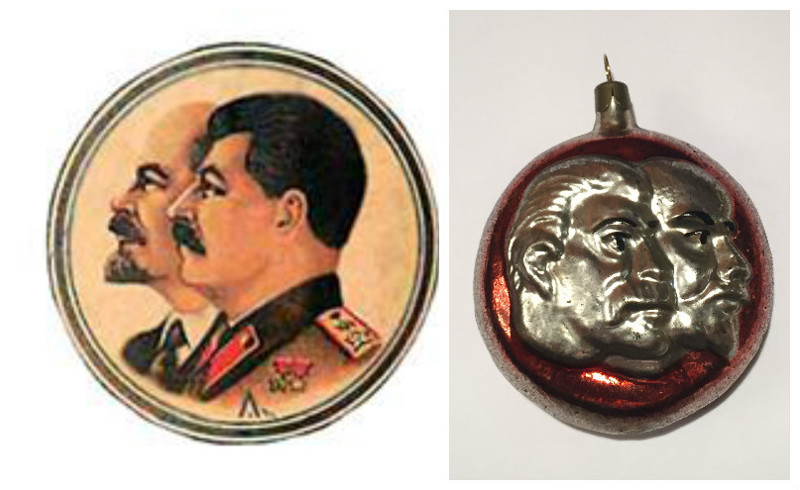 Конечно же - никуда без Ленина-Сталина...