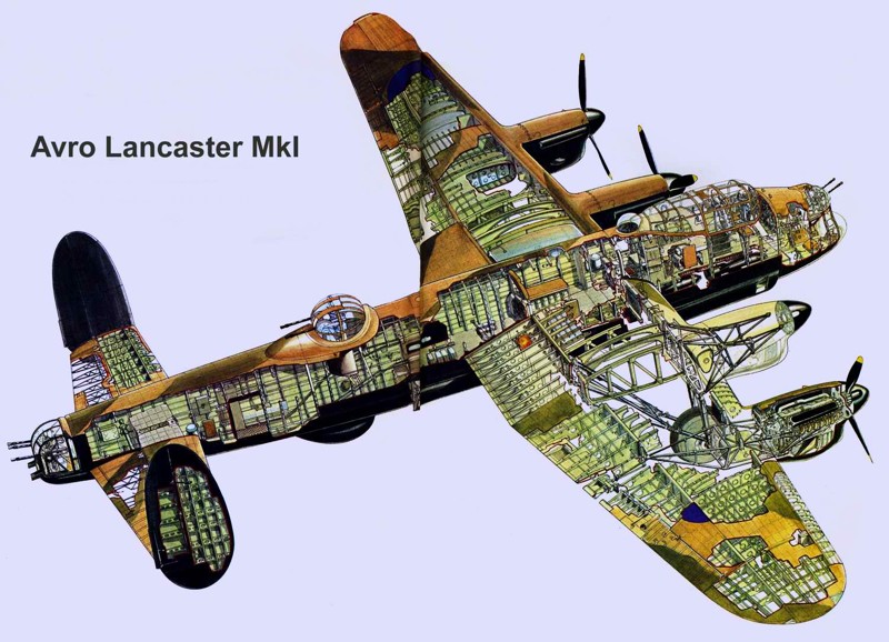 Авро 683 Ланкастер — британский тяжёлый четырёхмоторный бомбардировщик, состоявший на вооружении Королевских ВВС. 