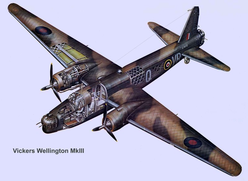 Виккерс Веллингтон (англ. Vickers Wellington) — британский двухмоторный бомбардировщик, широко использовался в первые два года Второй мировой