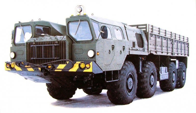 Модернизированный грузовой автомобиль МАЗ-7313