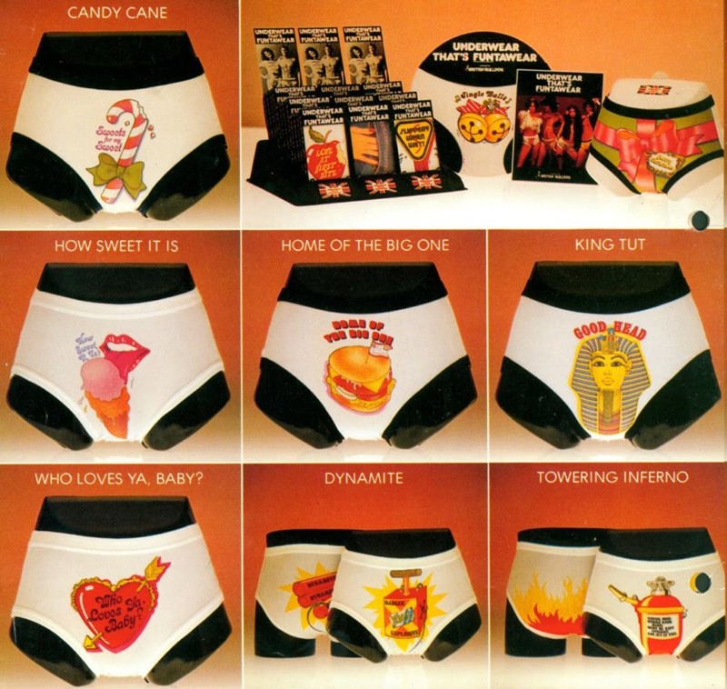 Шаловливая реклама нижнего белья из 70-х, которую вам захочется развидеть немедленно