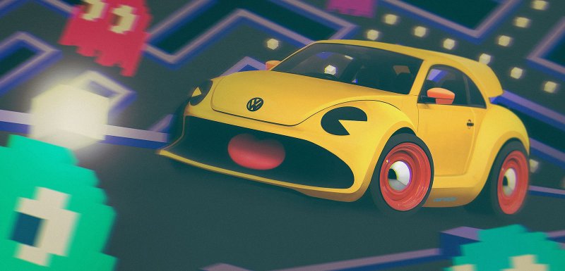 Pac-Man – VW Beetle