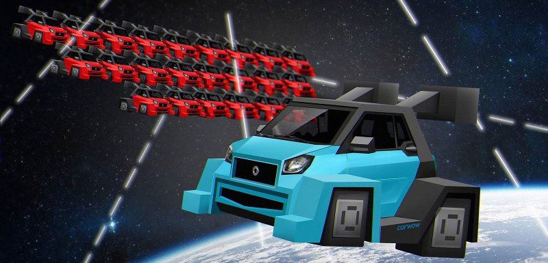Space Invaders – Smart ForTwo
