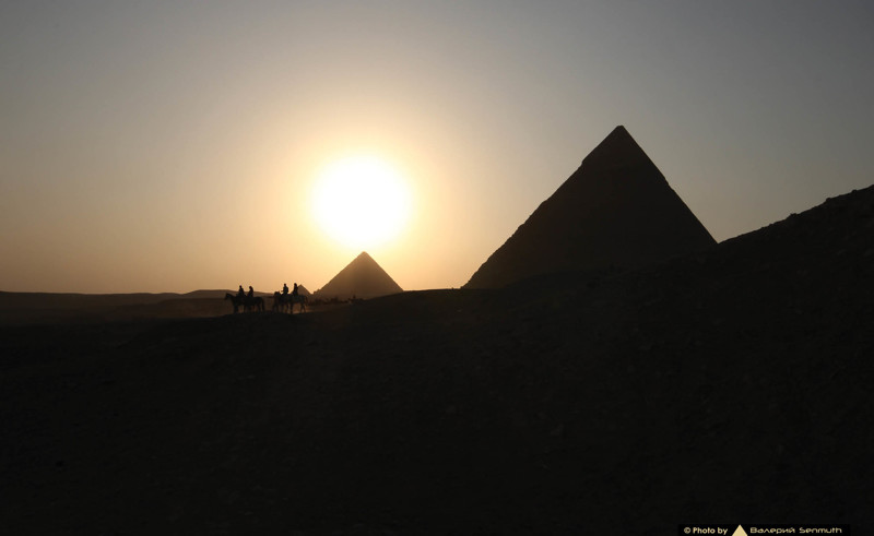 Пирамида Хафра в фотографиях