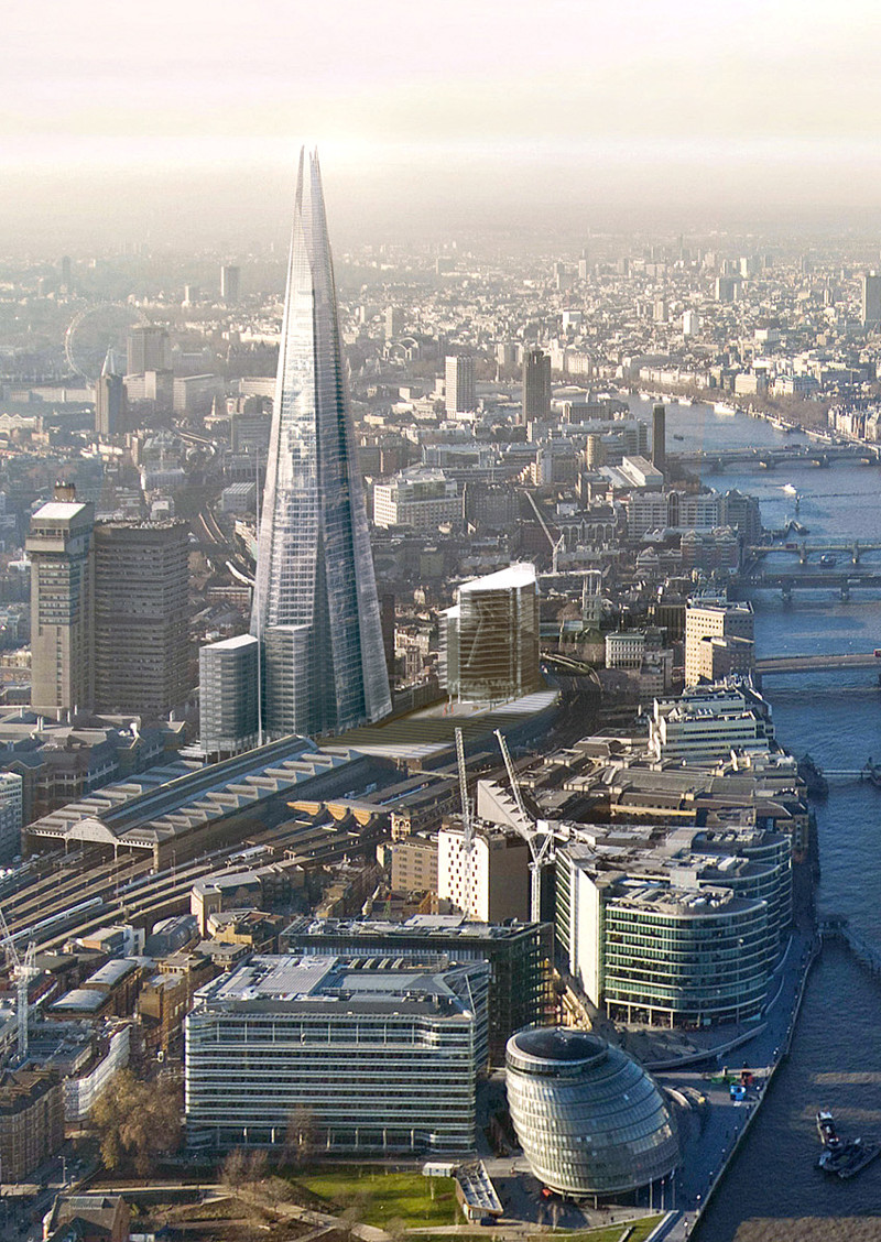 Самый высокий небоскреб в Лондоне.