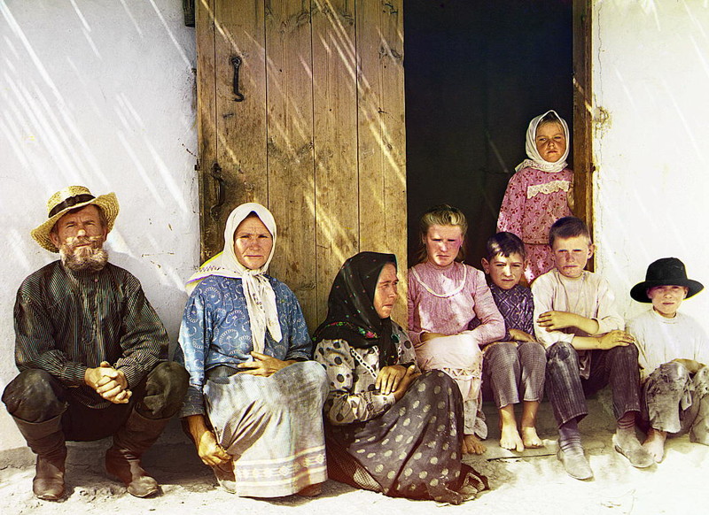 Цветные фотографии конца 19 начала 20 веков