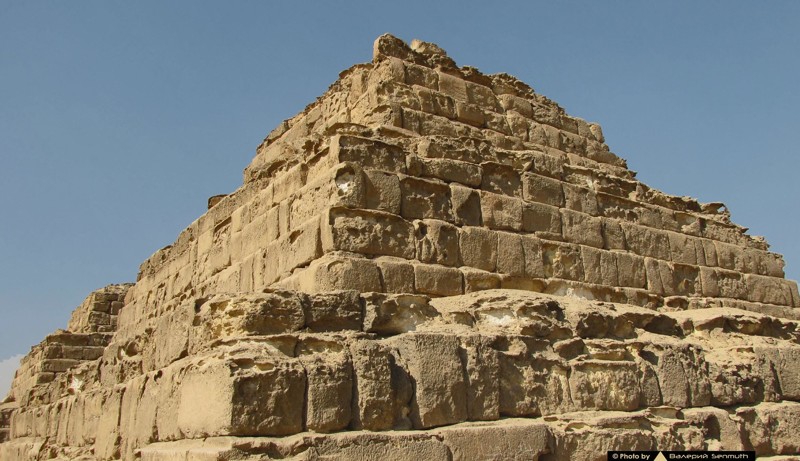 Пирамида Менкаура в фотографиях